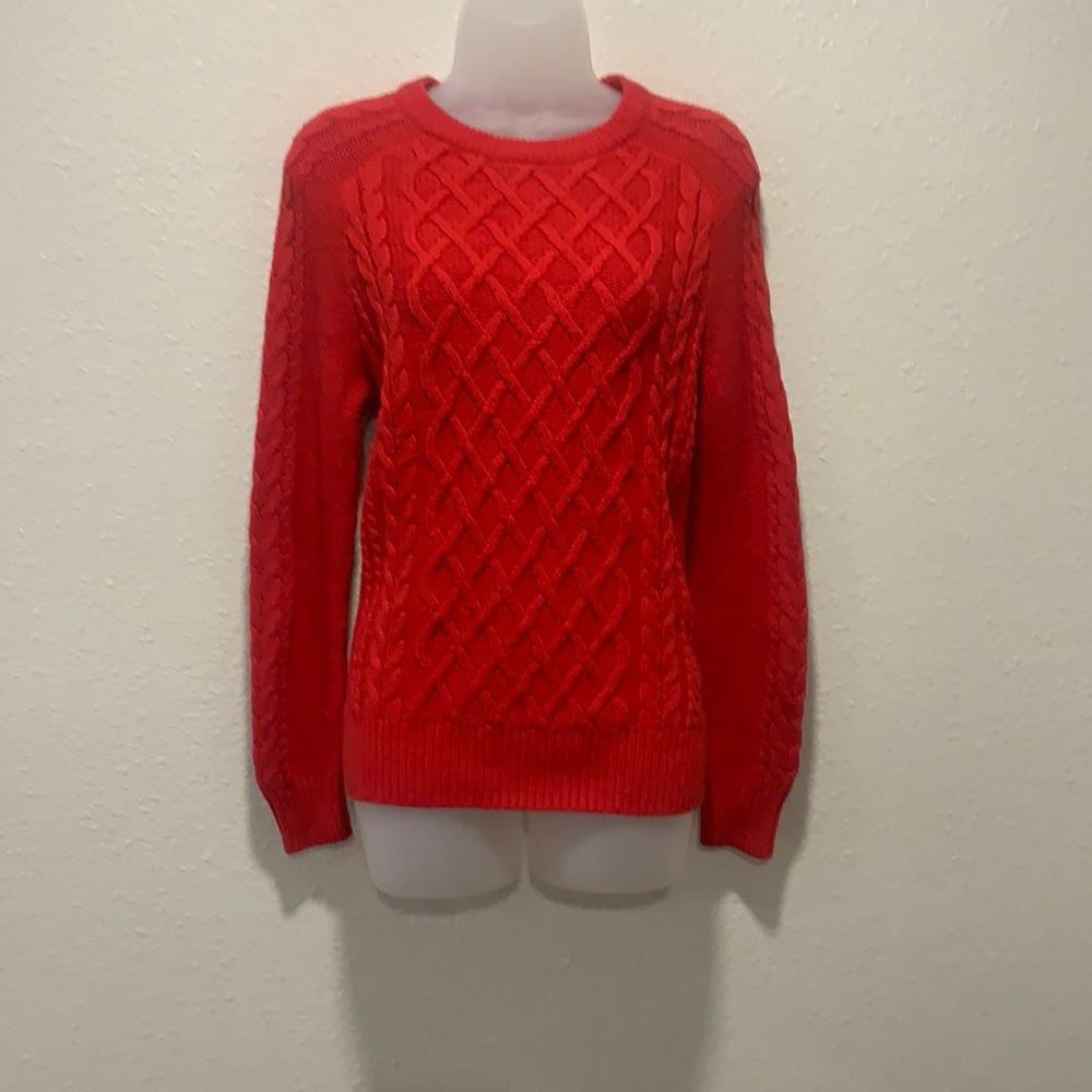 Vintage Red Sweater Old Navy M Gem